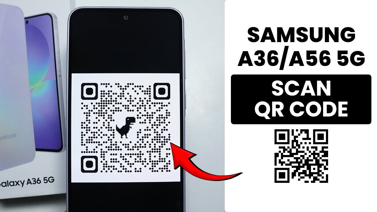 How to Scan QR Code in Samsung A36/A56 (Using Camera App) - YouTube