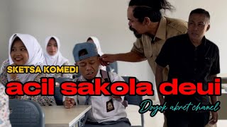Comedy sketch // Acil goes back to school