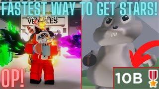 The Fastest Way To Get Stars In Roblox Gun Simulator 