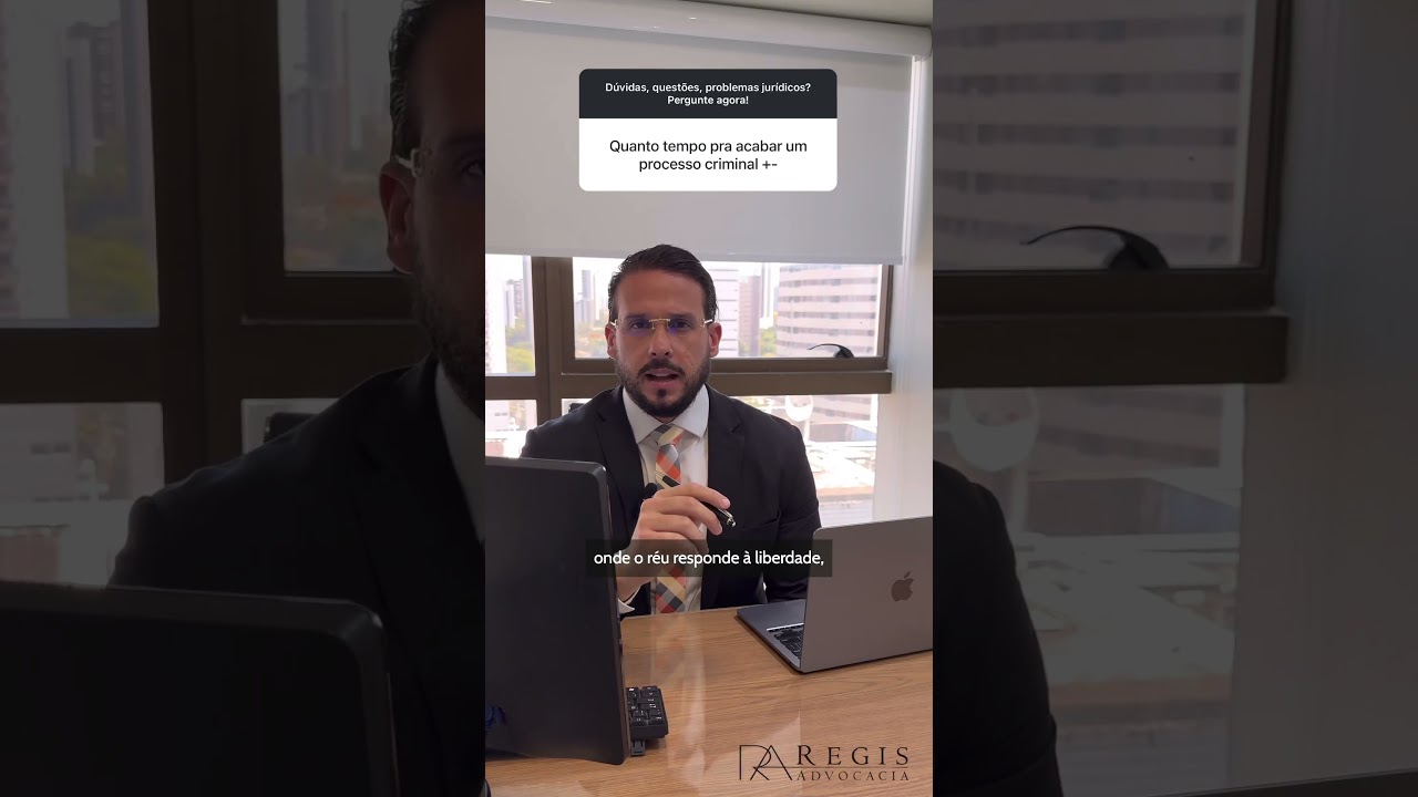 QUANTO TEMPO DURA O PROCESSO CRIMINAL? ENTENDA!