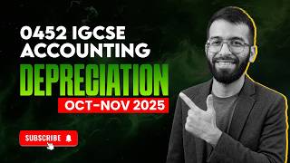 IGCSE Accounting 0452 | Oct/Nov 2025 P22 | Depreciation Full Solution