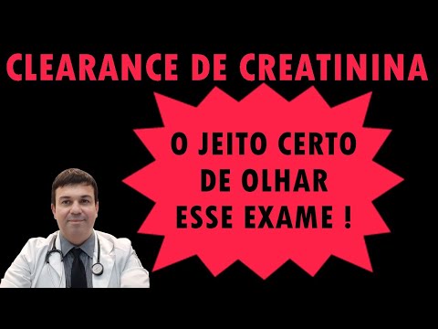 Clearance de Creatinina: Como Avaliar SEM Fazer CONFUSÃO !