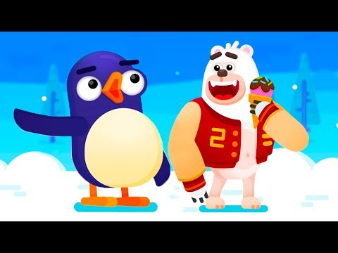 Рекорд мира в игре Bouncemasters #2 Летающие пингвины на канале Кида