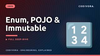Java Enum, POJO & Immutable Class Explained