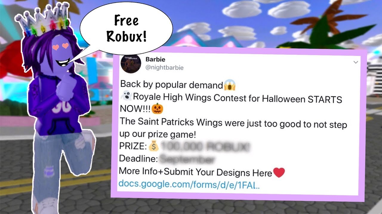 How To Get Up To 100 000 Robux For Free Roblox Royale High Youtube - meganplays roblox royal high halloween