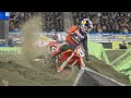 250 San Diego Supercross Race Highlights | JULIEN BEAUMER'S FIRST CAREER WIN!