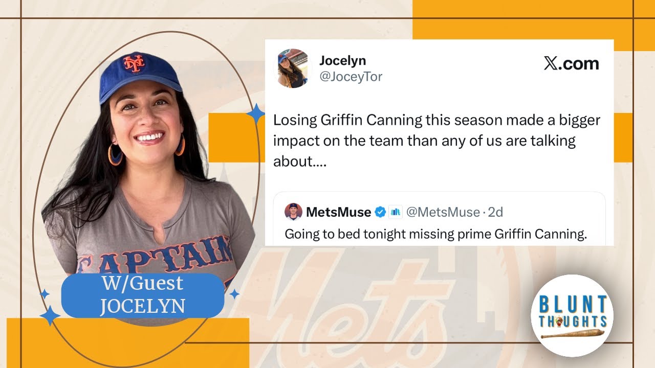 Conversation with a Mets SUPERFAN (Jocelyn) | Blunt Thoughts Live Ep. 48 |