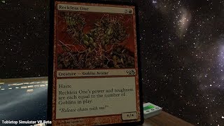 Tabletop Simulator VR - MTG Part 5 - Gobbos