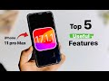 Top 5 daily use’s Features on iOS 17.1.1🔥 || iPhone 11 Pro Max ios 17 update Tips & Tricks
