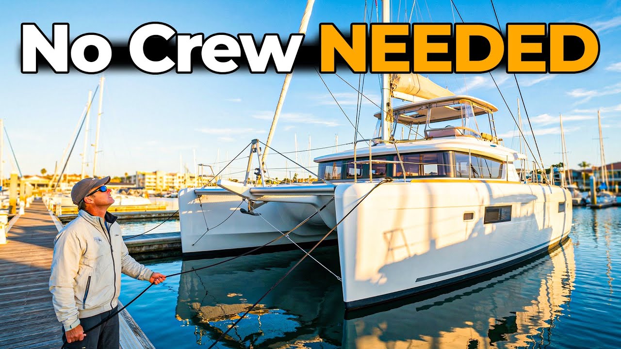 ⁣Top 5 Large Catamarans For Solo Sailing