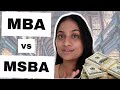 Mba vs masters in business analytics choose right