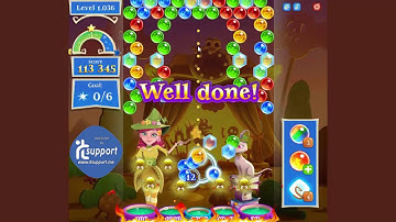 Bubble Witch Saga 2 Level 1036