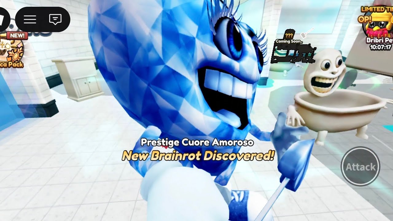 Discovering Prestige Cuore Amoroso On Premium Valentine Event! Pass Brainrot Evolution