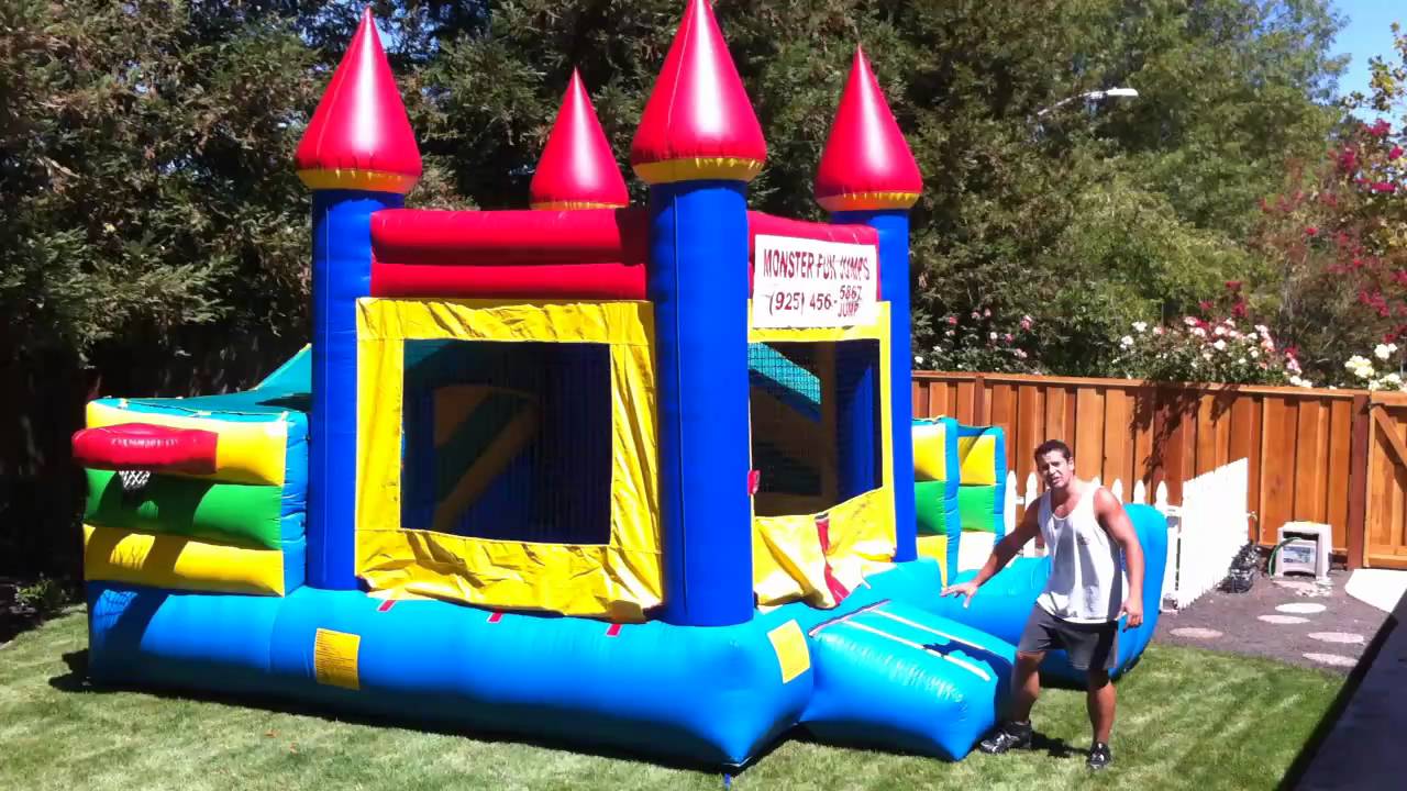 3in1 Combo Jumpy House YouTube