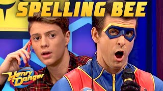 Captain Man vs. Dr. Minyak in a Spelling Bee?? 🐝 'Spelling Bee Hard' Full Scene | Henry Danger