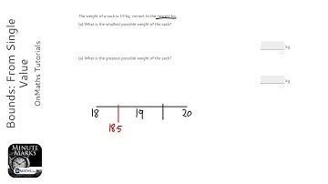 Bounds: From Single Value (Grade 5) - OnMaths GCSE Maths Revision