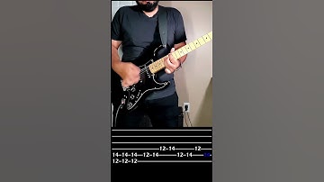 Thumbnail of Paranoid - Black Sabbath (Tabs) #shorts