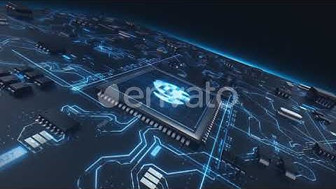 Hi Tech Chip Logo Reveal  - After Effects Templates Project Files [Video Hive]