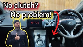 How To drive your car Without using the Clutch! For an Emergency situation Only!