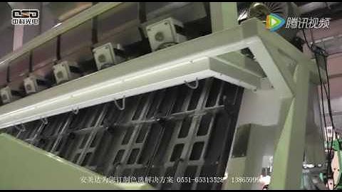 Kidney beans color sorter / Kidney beans sorting machine - (www.ColorSorterGroup.com)