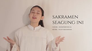 Video thumbnail of "Tantum Ergo Sacramentum // Sakramen Seagung Ini - cover by JenniferOdelia"