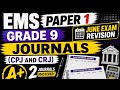 Grade 9 EMS Paper 1 June Exam Revision | CRJ & CPJ Explained | Journals Made Easy