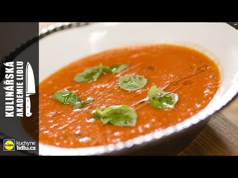 Video: Jak Připravit Rajčatovou Krémovou Polévku