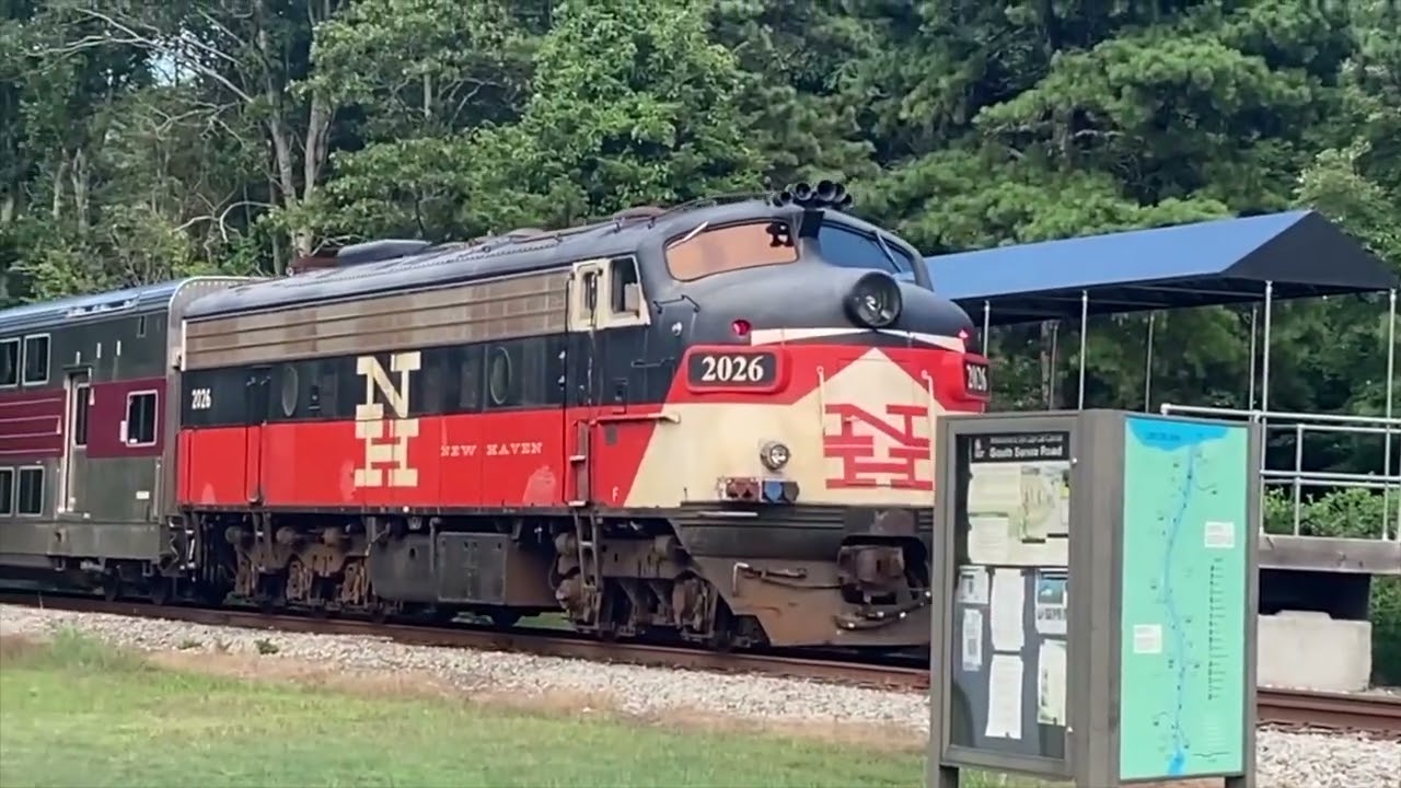 Trains at Bourne Train Station (Updated)