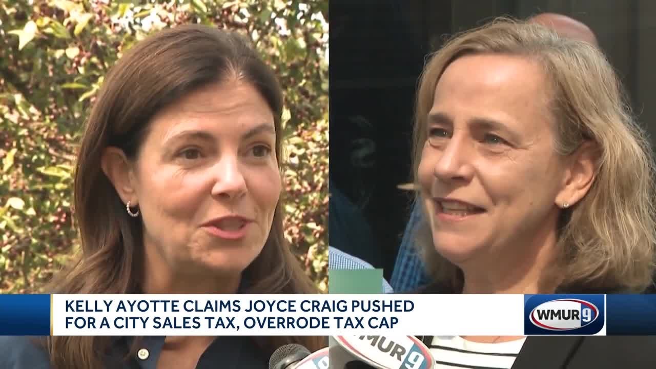Kelly Ayotte claims Joyce Craig pushed for a city sales tax, overrode tax cap