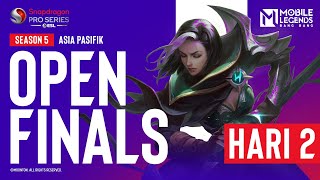 🔴 [ID] AP Mobile Legends: Bang Bang | Snapdragon Mobile Open Finals | Musim ke-5 Hari ke 2