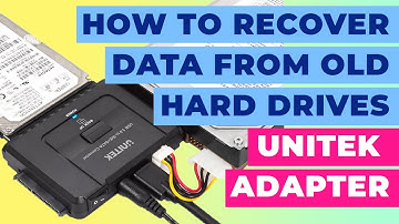 How To Recover Data from Old Hard Drives - Unitek IDE & SATA Adapter