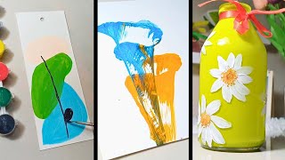 TOP 8 Easy Art Tips And Hacks || satisfying creative art ideas || Acrylic painting Ideas