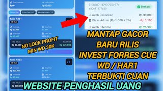 WEBSITE FORTES CUE INVESTASI TERBUKTI MEMBAYAR - APLIKASI PENGHASIL UANG screenshot 2