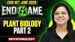CSIR NET June 2026 | Plant Biology - 2 | CSIR NET Life Science | PW CSIR NET