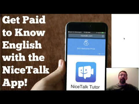 How to be a paid English Tutor with the NiceTalk App (No Experience Needed!)