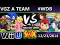 S@X - VGz A Team (Yellow) Vs. #WeDemBoys (Red) SSB4 Squads Winners Semis - Smash 4v4