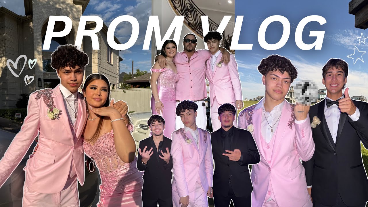MY SENIOR PROM! (GRWM, SEND OFF, FRIENDS, ETC)