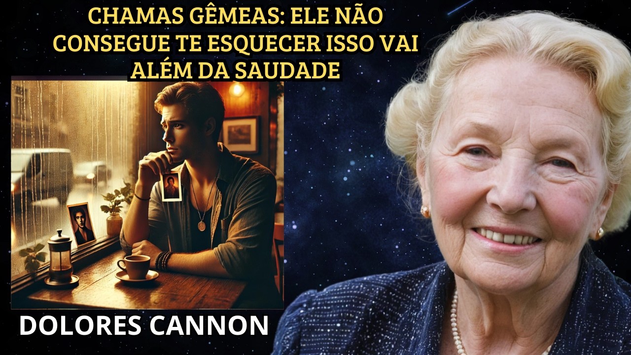 CHAMAS GÊMEAS✨ ELE CHORA POR VOCÊ — ISSO NÃO É SAUDADE, É DESPERTAR | DOLORES CANNON