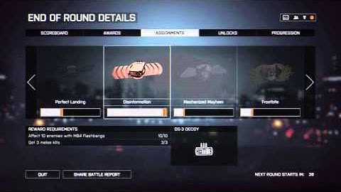 Battlefield 4 - How to Unlock the DS-3 Decoy (Disinformation)
