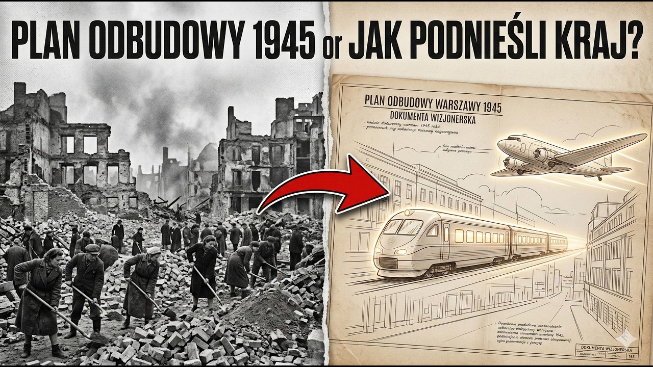 Kraj leżał w gruzach, a oni planowali to... Niezwykły dokument z 1945 r.