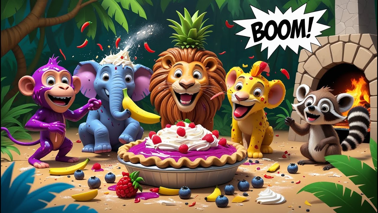 Jungle Pie Disaster | A Fun And Learning Story For Kids | English Story
