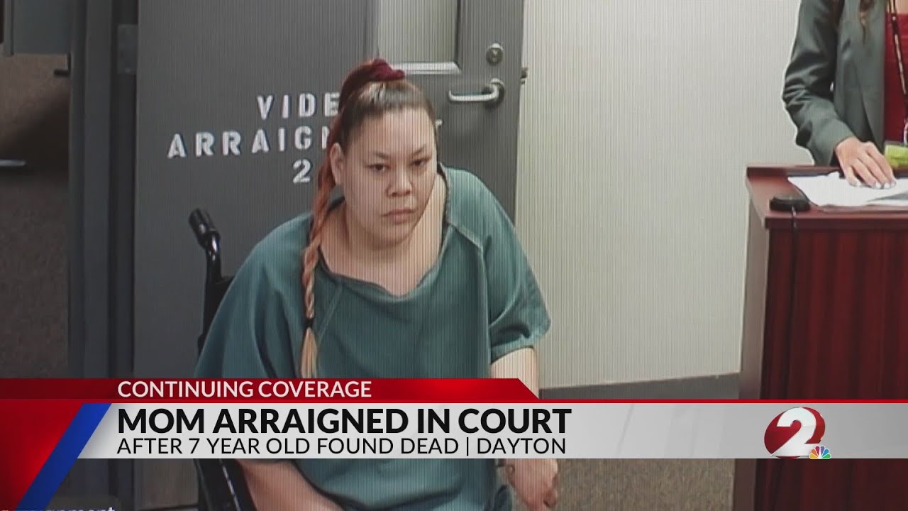Mother of deceased 7-year-old boy appears in court - YouTube
