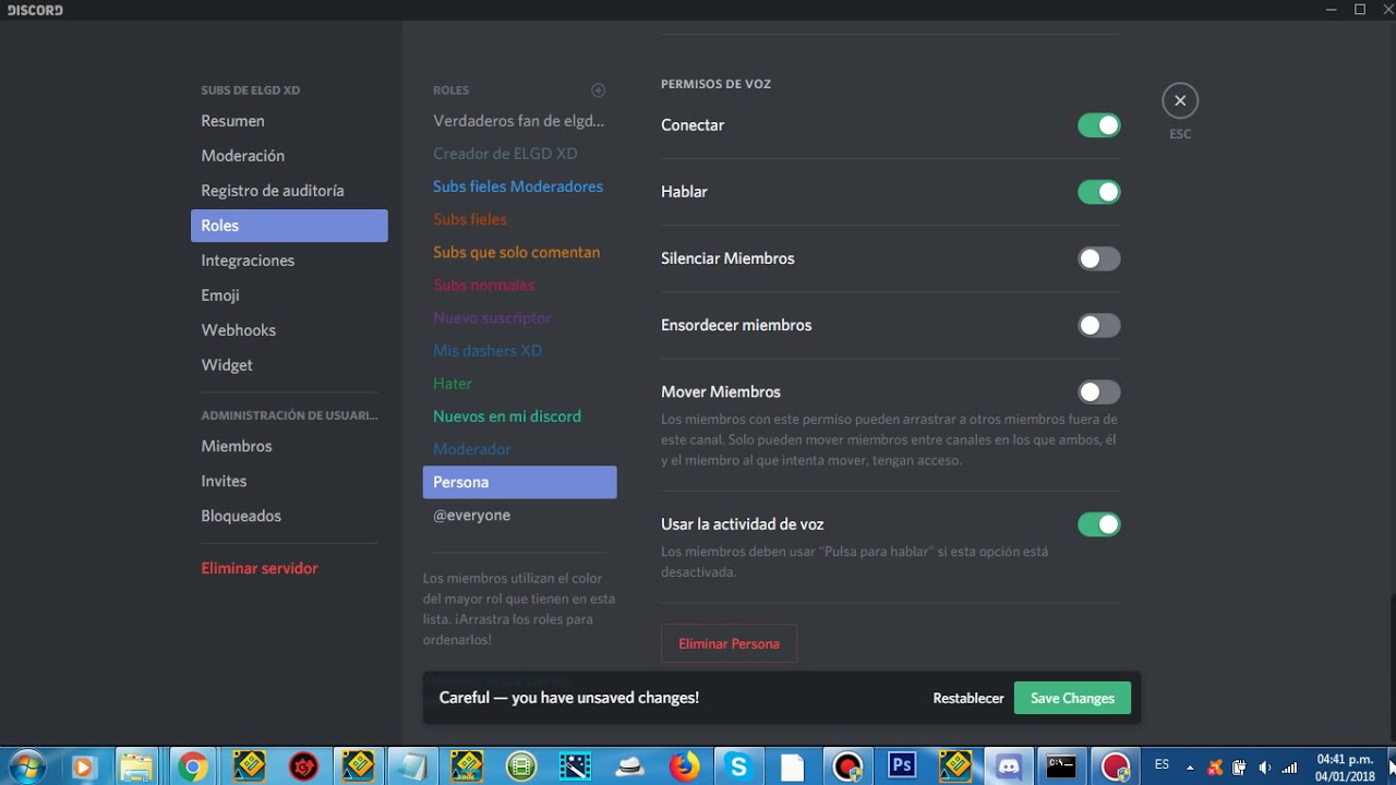 Como hacer y poner rangos en discord 2018 sin aplicaciones - YouTube