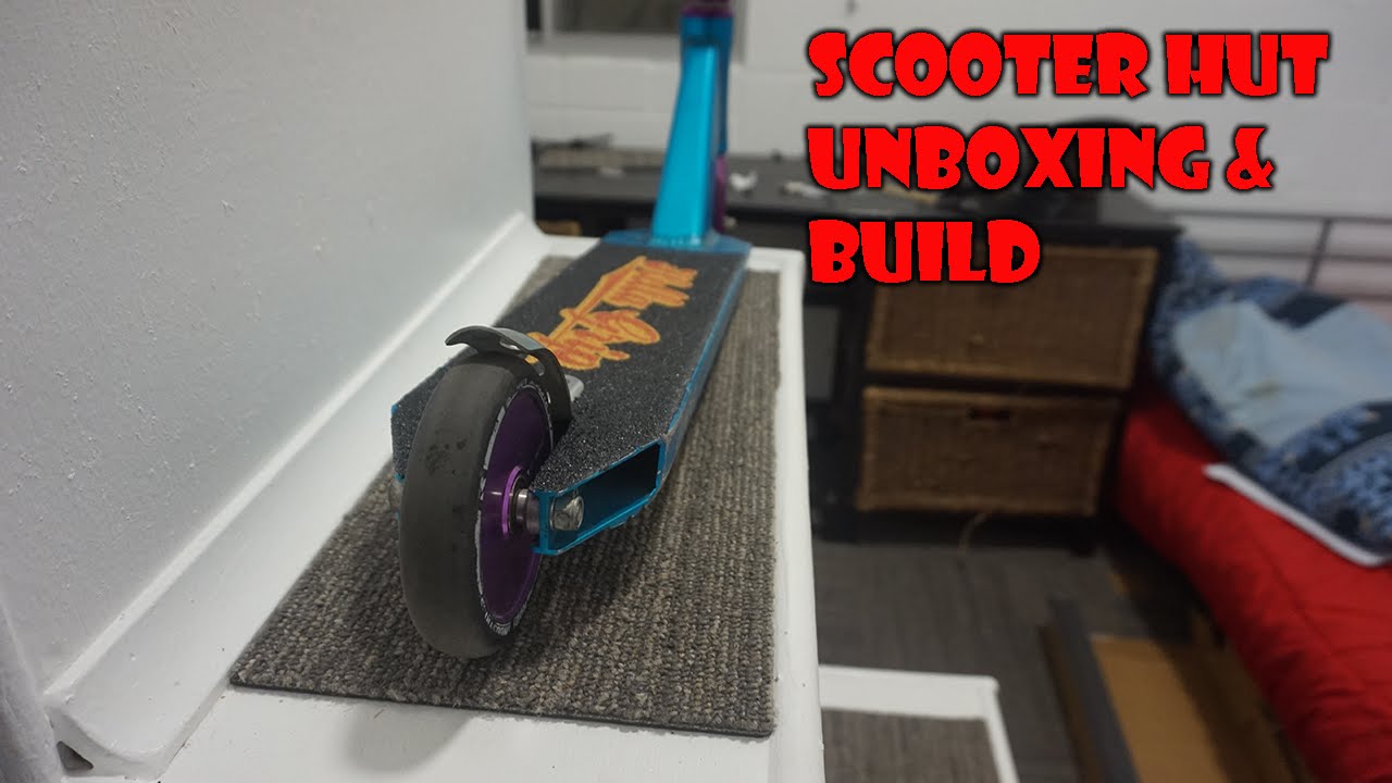 scooter hut unboxing & Build YouTube