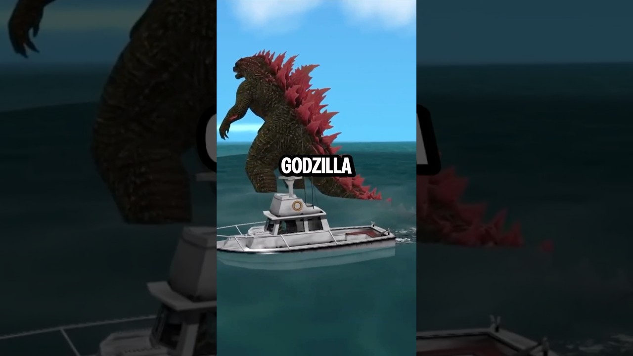 DID YOU KNOW HOW GODZILLA LOOKS IN GTA GAMES? 