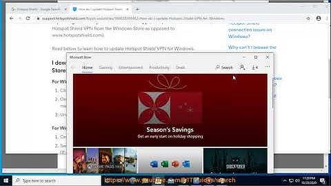Fix Hotspot Shield Update in Process on Windows