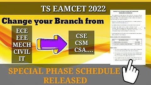 Notification Released for SPOT ADMISSION & INTERNAL SLIDING | #spotadmission2022 | #internalsliding
