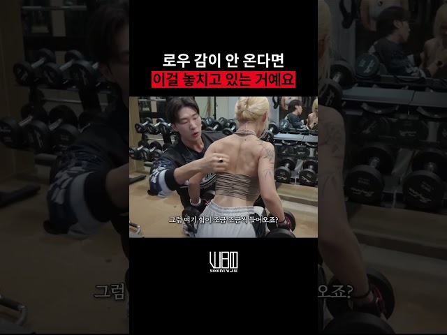로우 감이 안 온다면 이걸 놓치고 있는 거예요