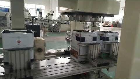 18L rectangular can fully automatic production line