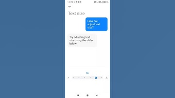 How to change text size on mi note 7 pro?